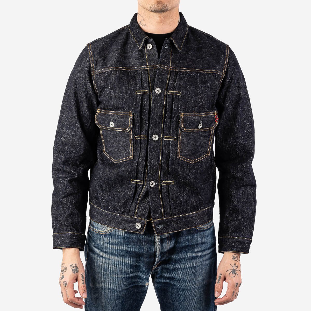 Iron Heart | IHJ-507-SLB | 16oz Slubby Selvedge Denim Type II Jacket | Indigo