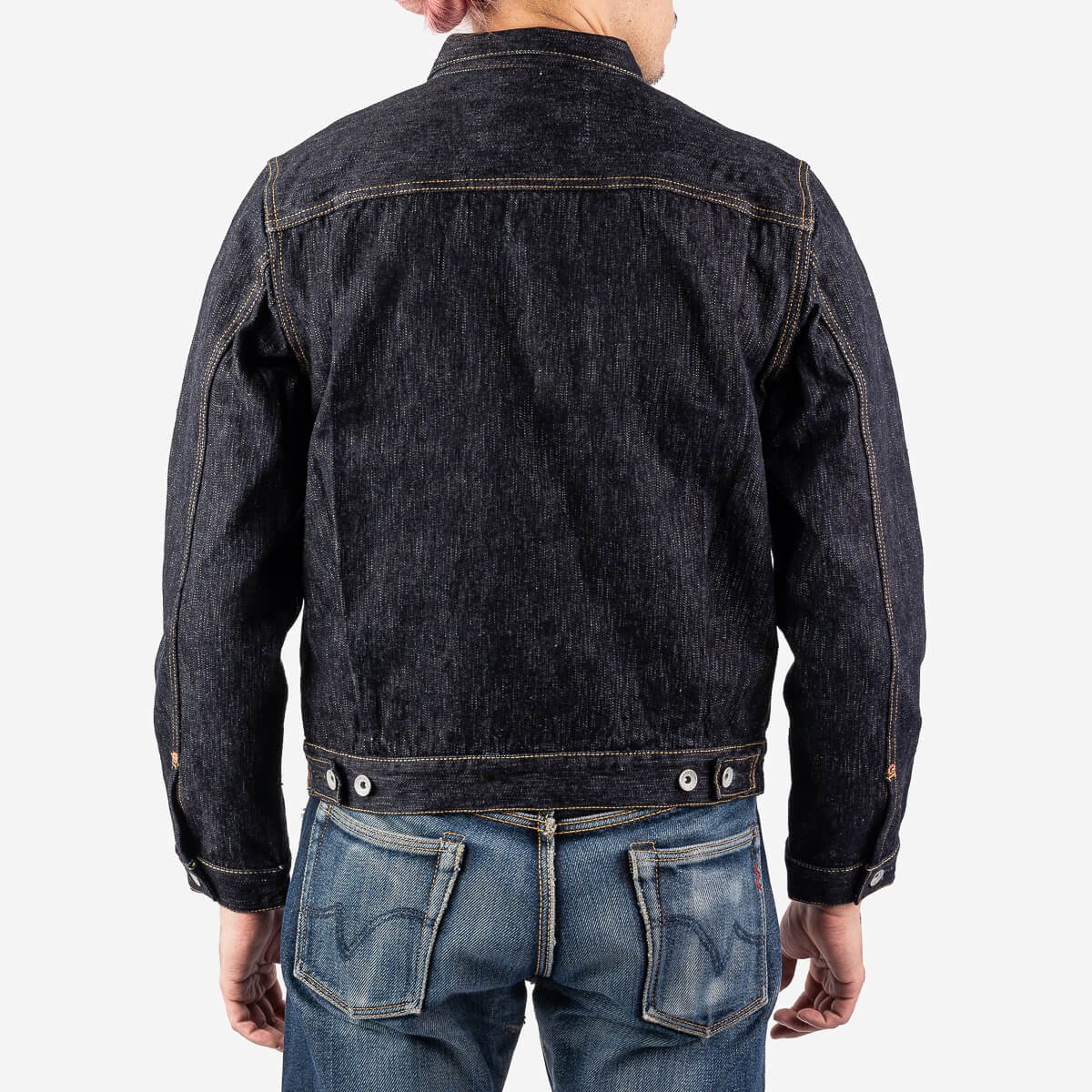 Iron Heart | IHJ-507-SLB | 16oz Slubby Selvedge Denim Type II Jacket | Indigo