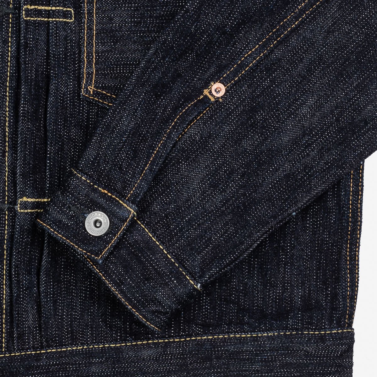 Iron Heart | IHJ-507-SLB | 16oz Slubby Selvedge Denim Type II Jacket | Indigo
