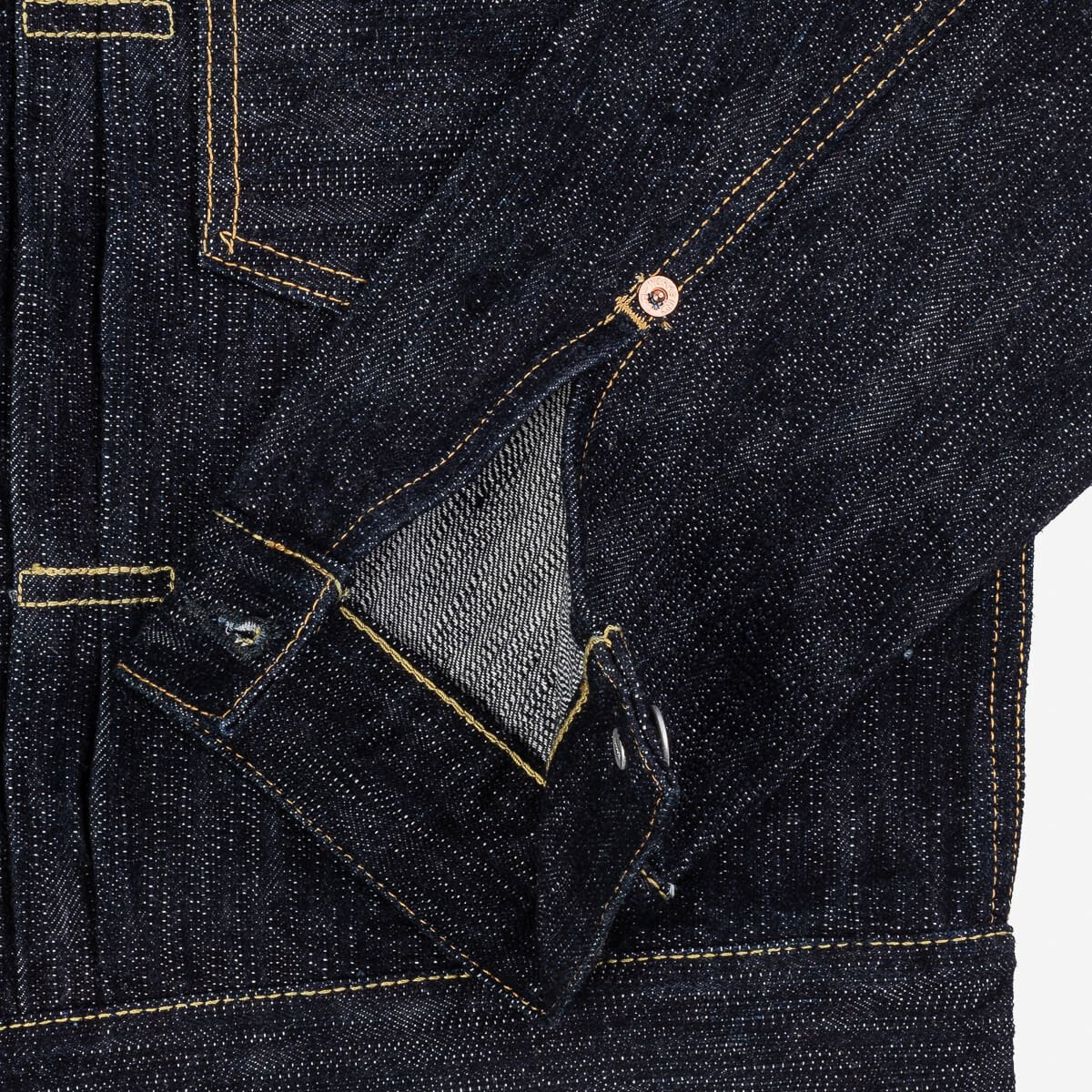 Iron Heart | IHJ-507-SLB | 16oz Slubby Selvedge Denim Type II Jacket | Indigo