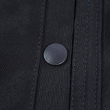 Iron Heart | IHM-35-BLK | Whipcord N1 Deck Jacket | Black