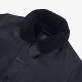 Iron Heart | IHM-35-BLK | Whipcord N1 Deck Jacket | Black