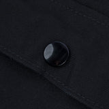 Iron Heart | IHM-39-BLK | Military Serge A2 Deck Jacket | Black
