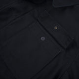 Iron Heart | IHM-39-BLK | Military Serge A2 Deck Jacket | Black