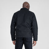 Iron Heart | IHM-39-BLK | Military Serge A2 Deck Jacket | Black