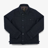 Iron Heart | IHM-39-BLK | Military Serge A2 Deck Jacket | Black