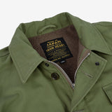 Iron Heart | IHM-39-OLV | Military Serge A2 Deck Jacket | Olive