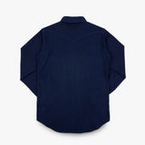 Iron Heart |  IHSH-413-IND | 5oz Selvedge Dobby Cloth Western Shirt | Indigo
