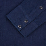 Iron Heart |  IHSH-413-IND | 5oz Selvedge Dobby Cloth Western Shirt | Indigo