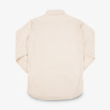 Iron Heart | IHSH-414-WHT | 9oz Cotton Linen Work Shirt | Off White