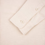 Iron Heart | IHSH-414-WHT | 9oz Cotton Linen Work Shirt | Off White