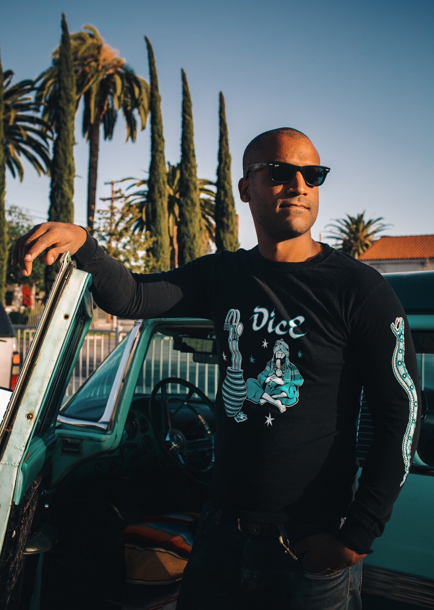Dice Magazine | Snake Charmer Long Sleeve T