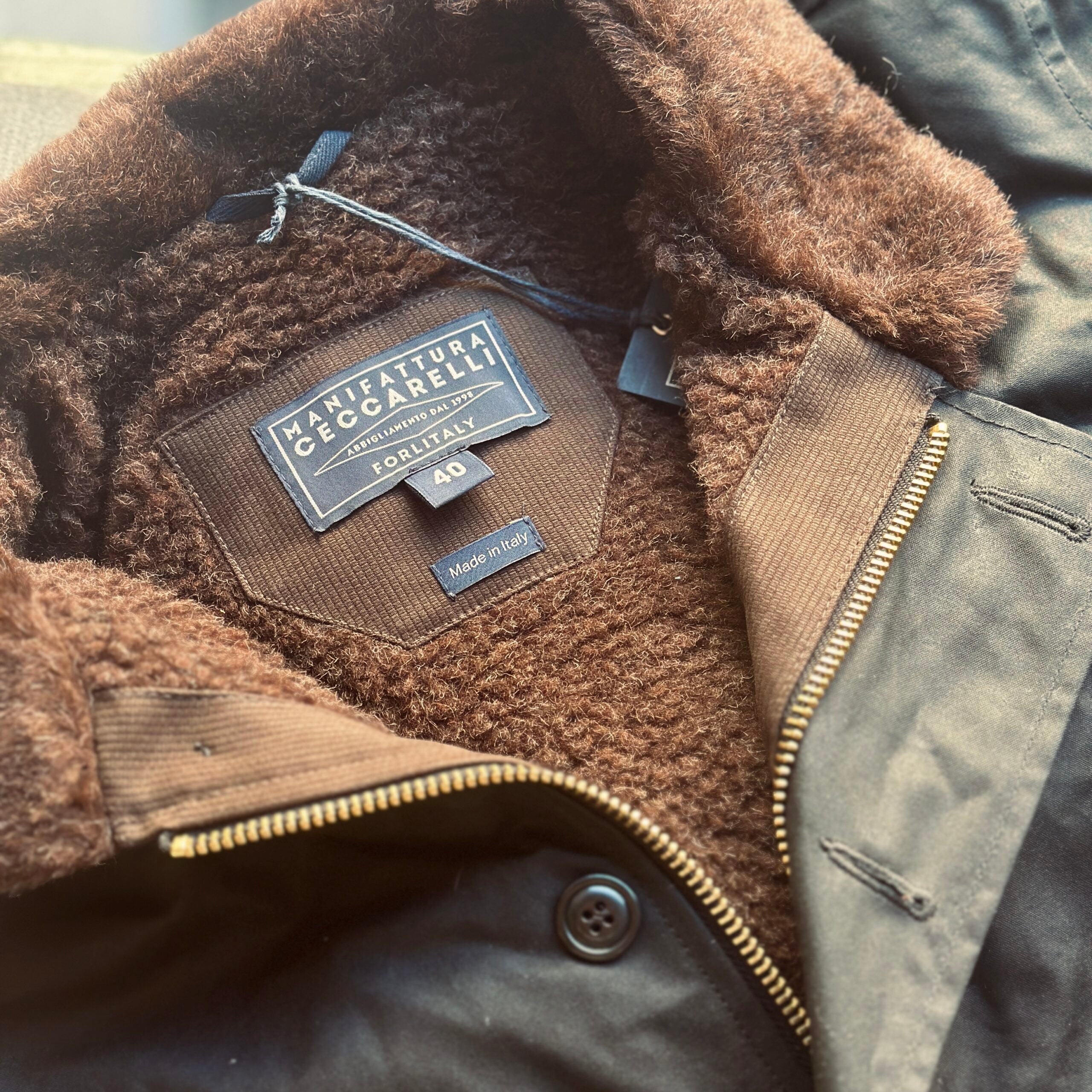 Manifattura Ceccarelli | New Deck Jacket | Black | 761B-WX