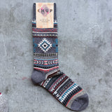 CHUP SOCKS | RED ROCK | Cotton | Ash