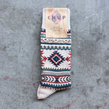 CHUP SOCKS | RED ROCK | Cotton | Oatmeal