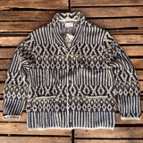 GRP | Shawl Collar Cardigan | Blue Green