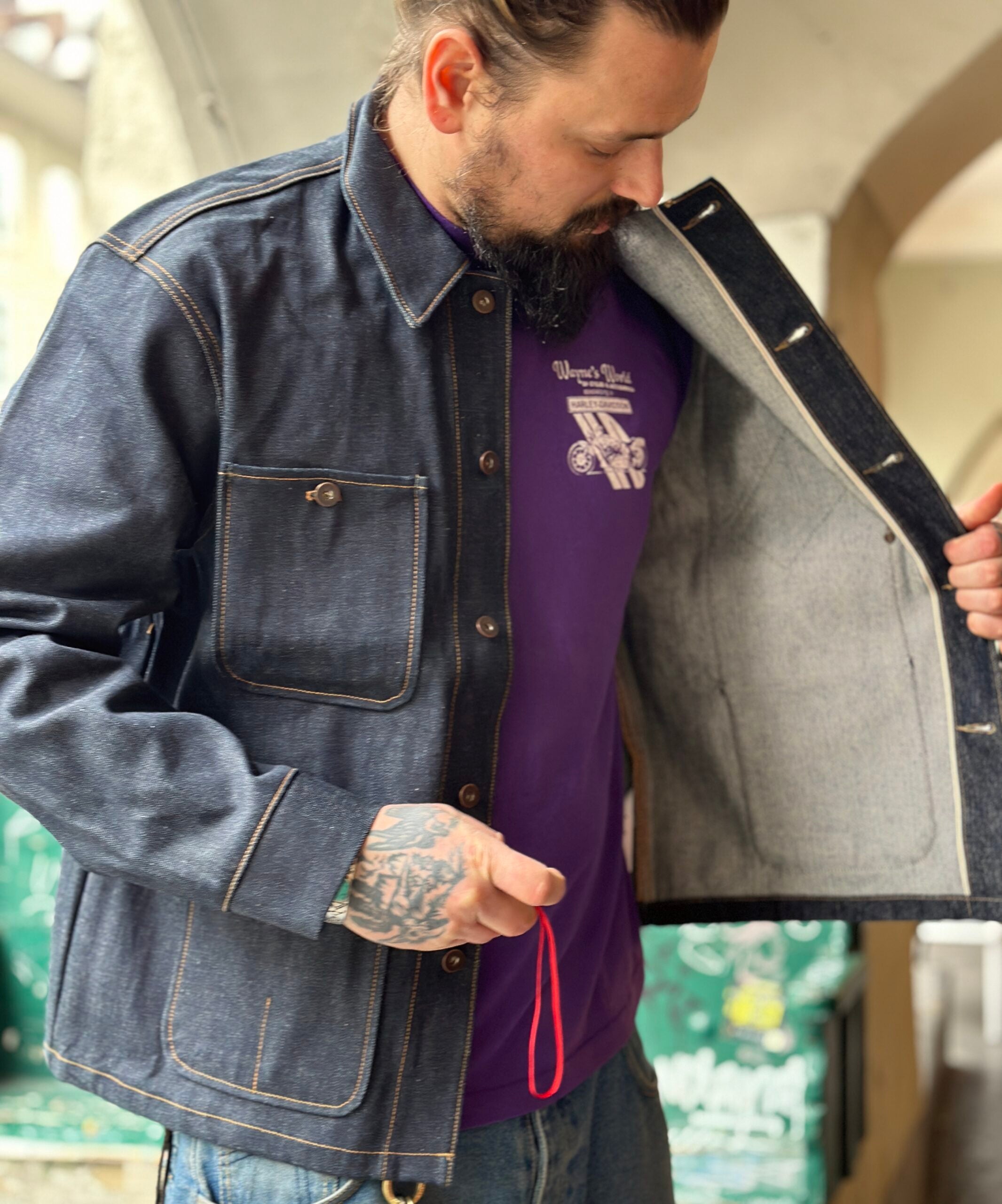 Tellason | Coverall Jacket | Selvedge Denim 16.5 oz.