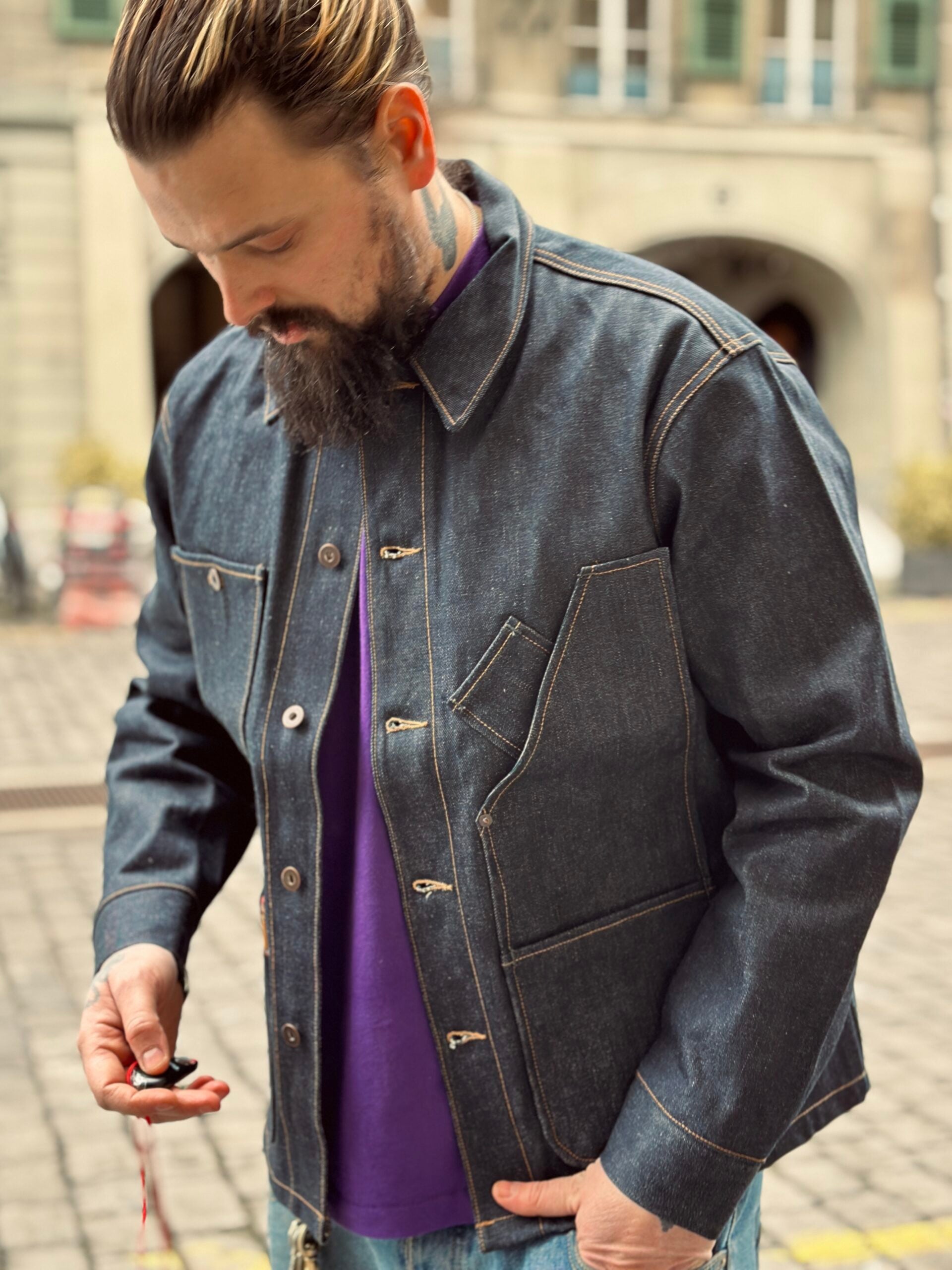 Tellason | Coverall Jacket | Selvedge Denim 16.5 oz.