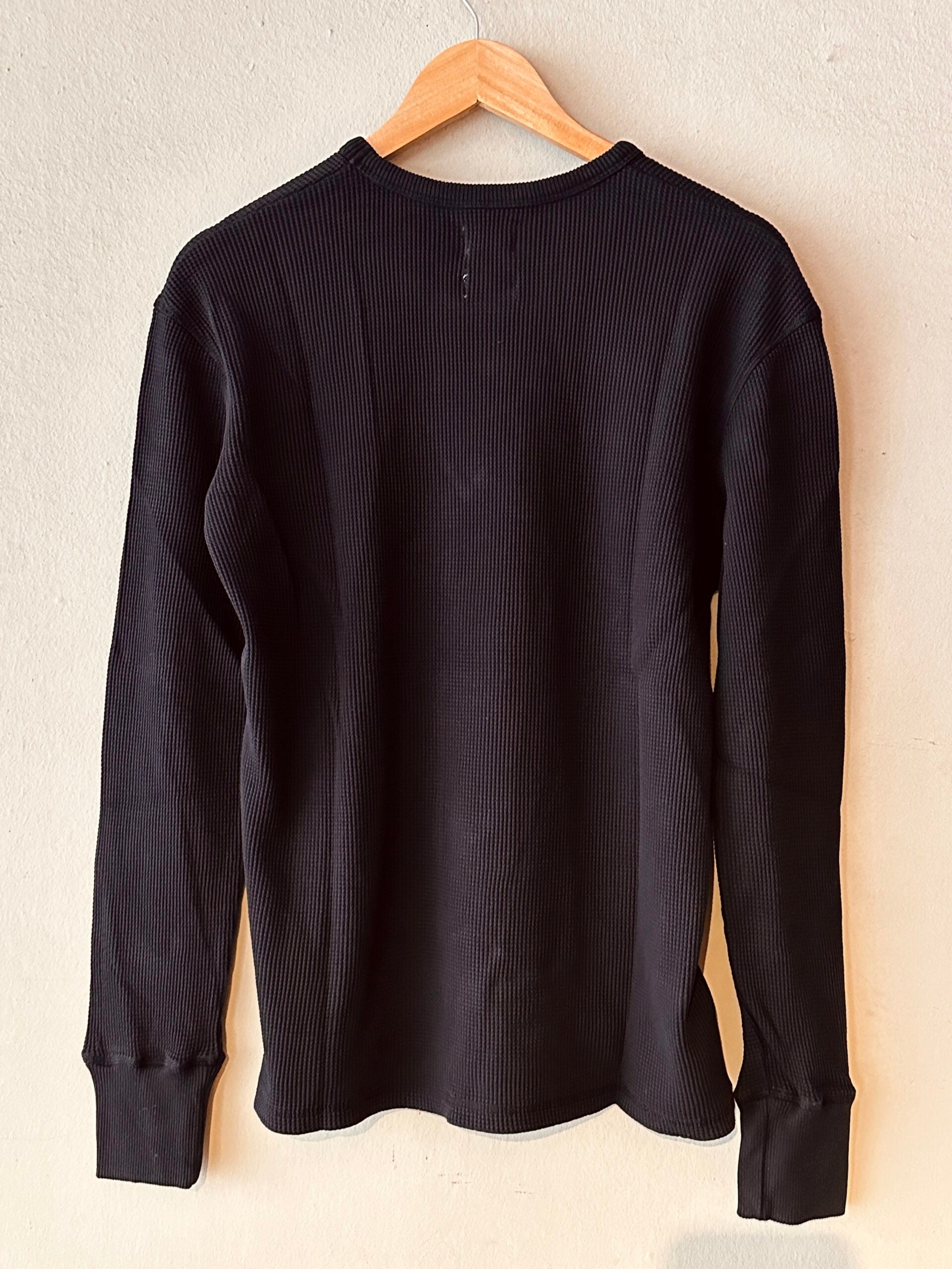 Eat Dust | THERMO WAFFLE T | WAFFLE JERSEY | BLACK
