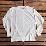 Sunray | Makaha LS T-Shirt | 300gsm Japanese Jersey | Off White