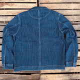 Tellason | Montana Jacket Wabash | Blue / White Stripes