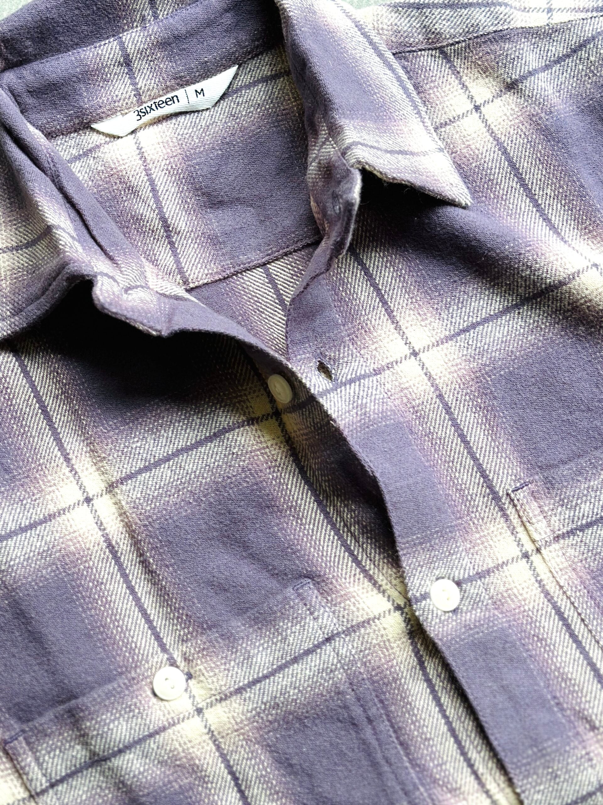 3sixteen | Utility Shirt | Faded Lilac
