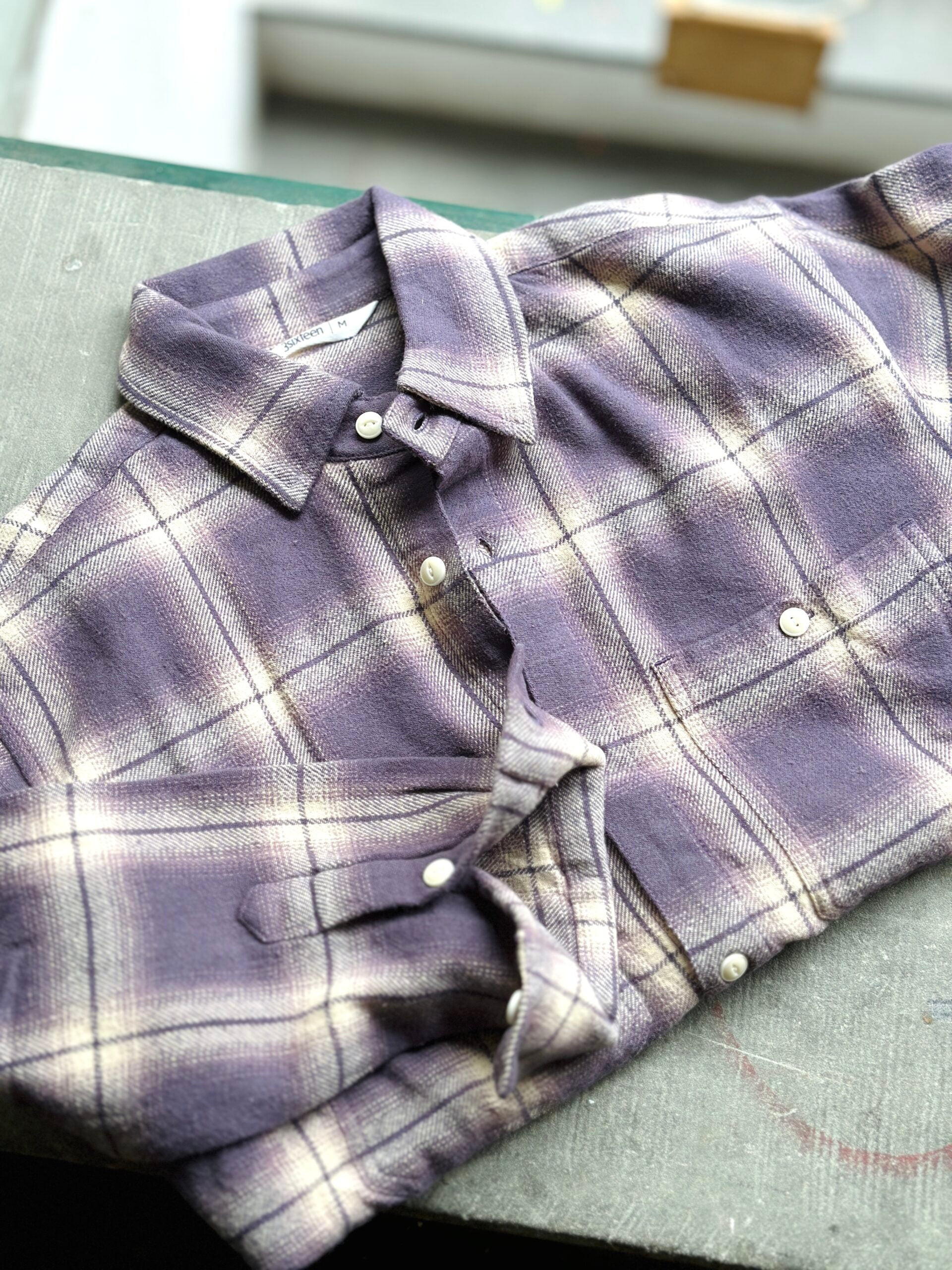 3sixteen | Utility Shirt | Faded Lilac