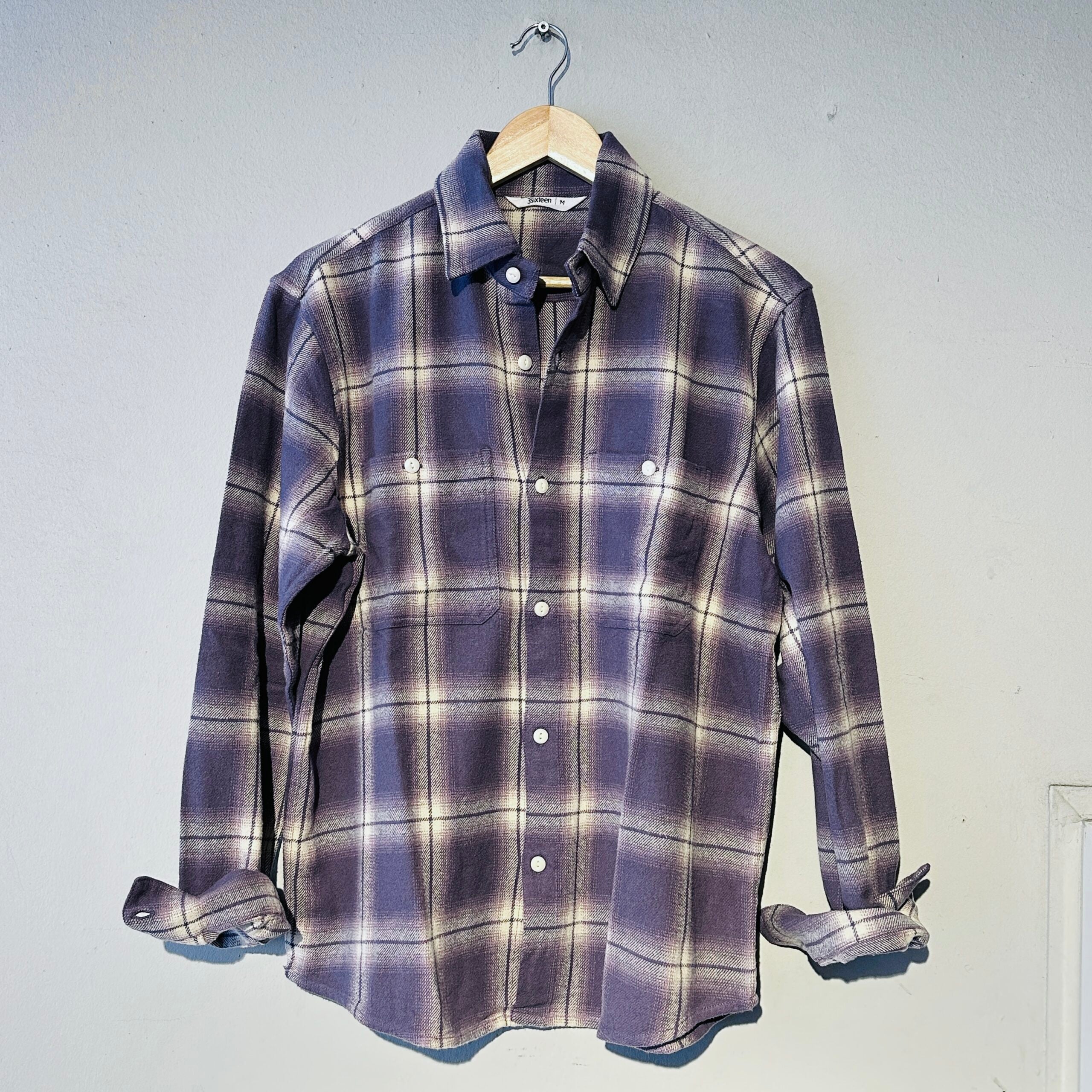 3sixteen | Utility Shirt | Faded Lilac
