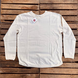 Fullcount | 5222L-20A | Flat Seam Heavyweight Longsleeve T Shirt | Ecru