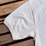 Fullcount | 5222H-21 | Flat Seam Heavyweight Henley T-Shirt | Ecru