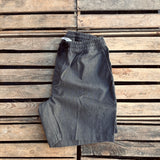 3sixteen| Drawstring Short | Charcoal HBT