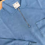 Eat Dust | Nevada Sweater | Twill Jersey | Gaz Blue