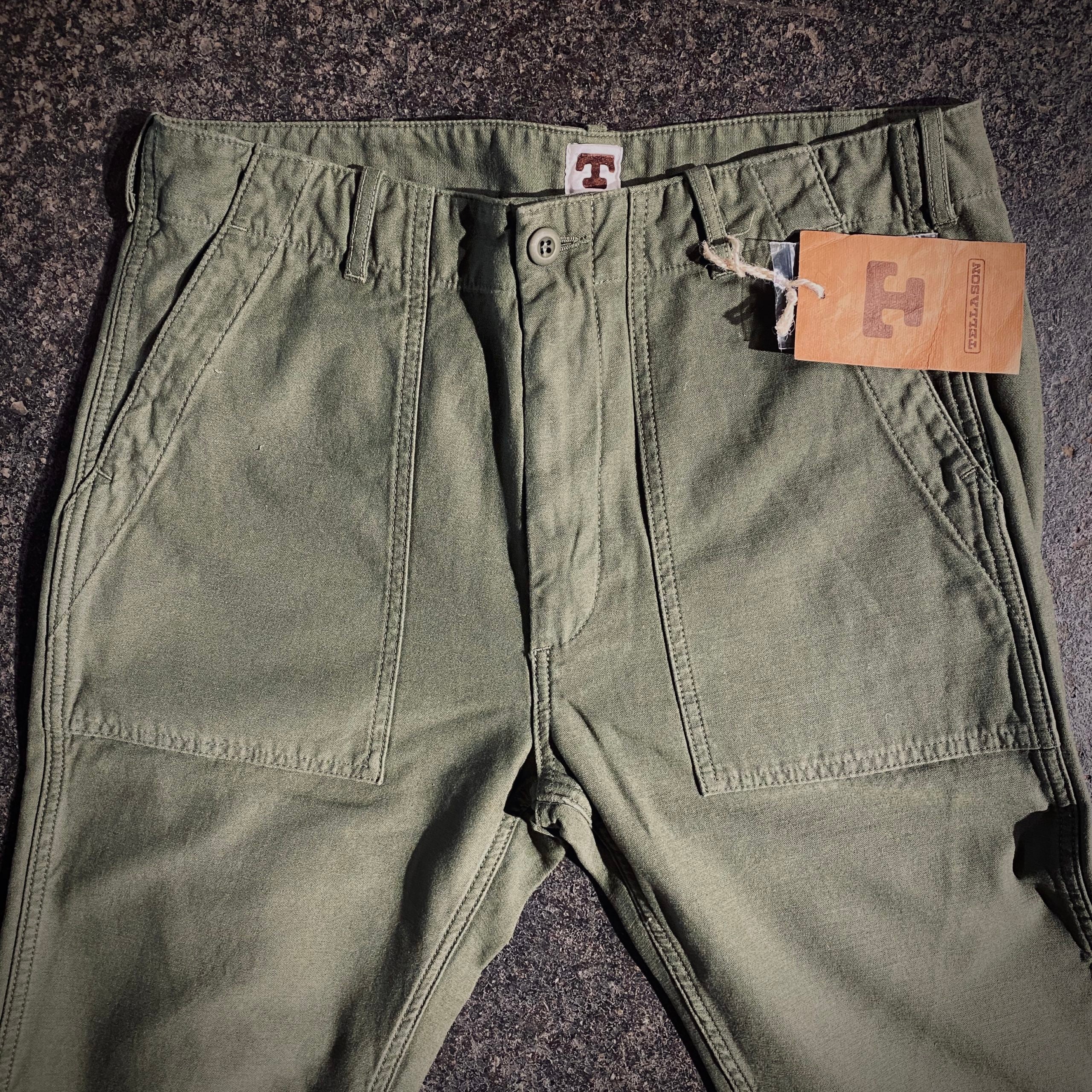 Tellason | Fatigue Pants | Olive