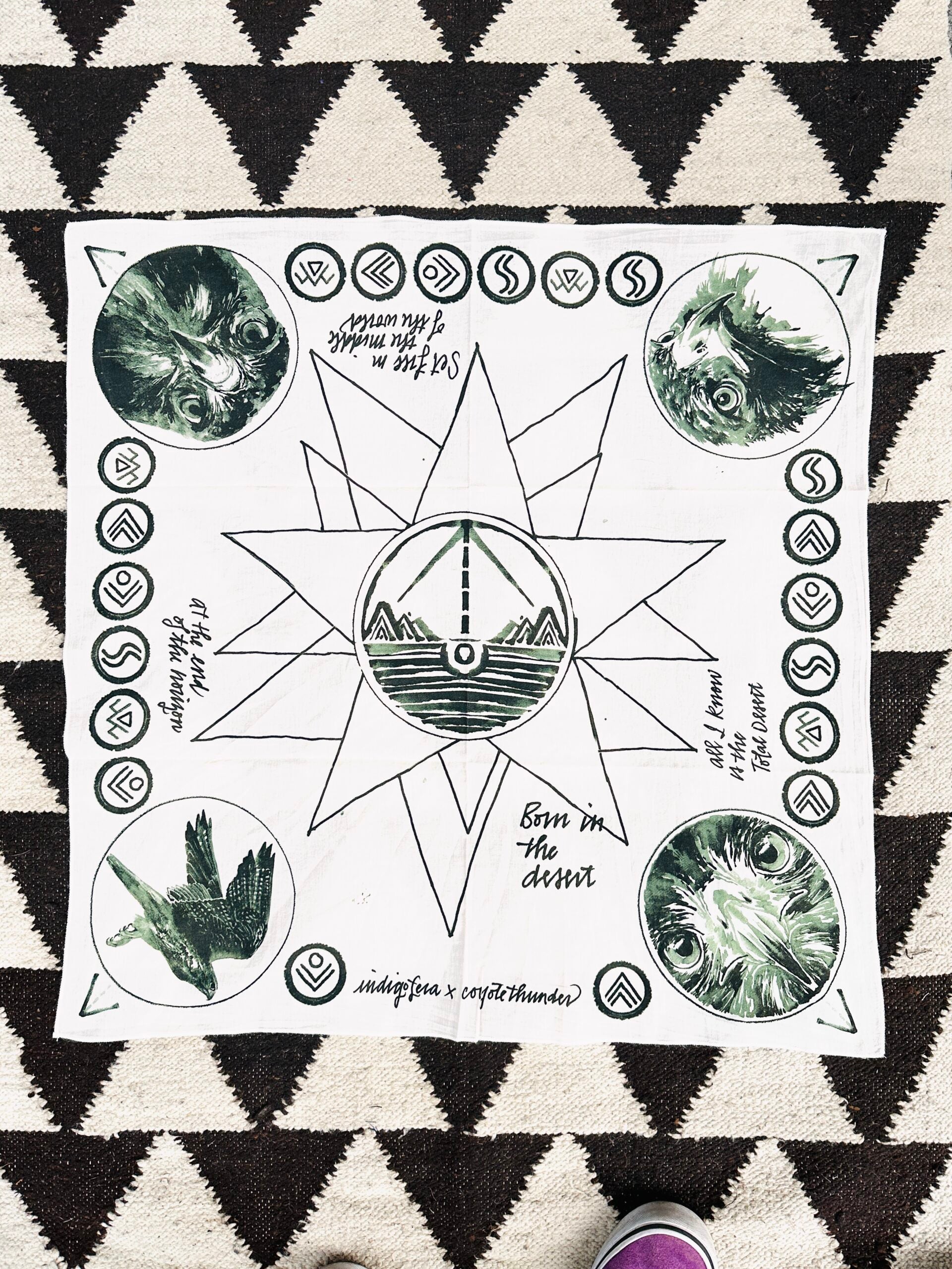 Indigofera | Total Desert Bandana