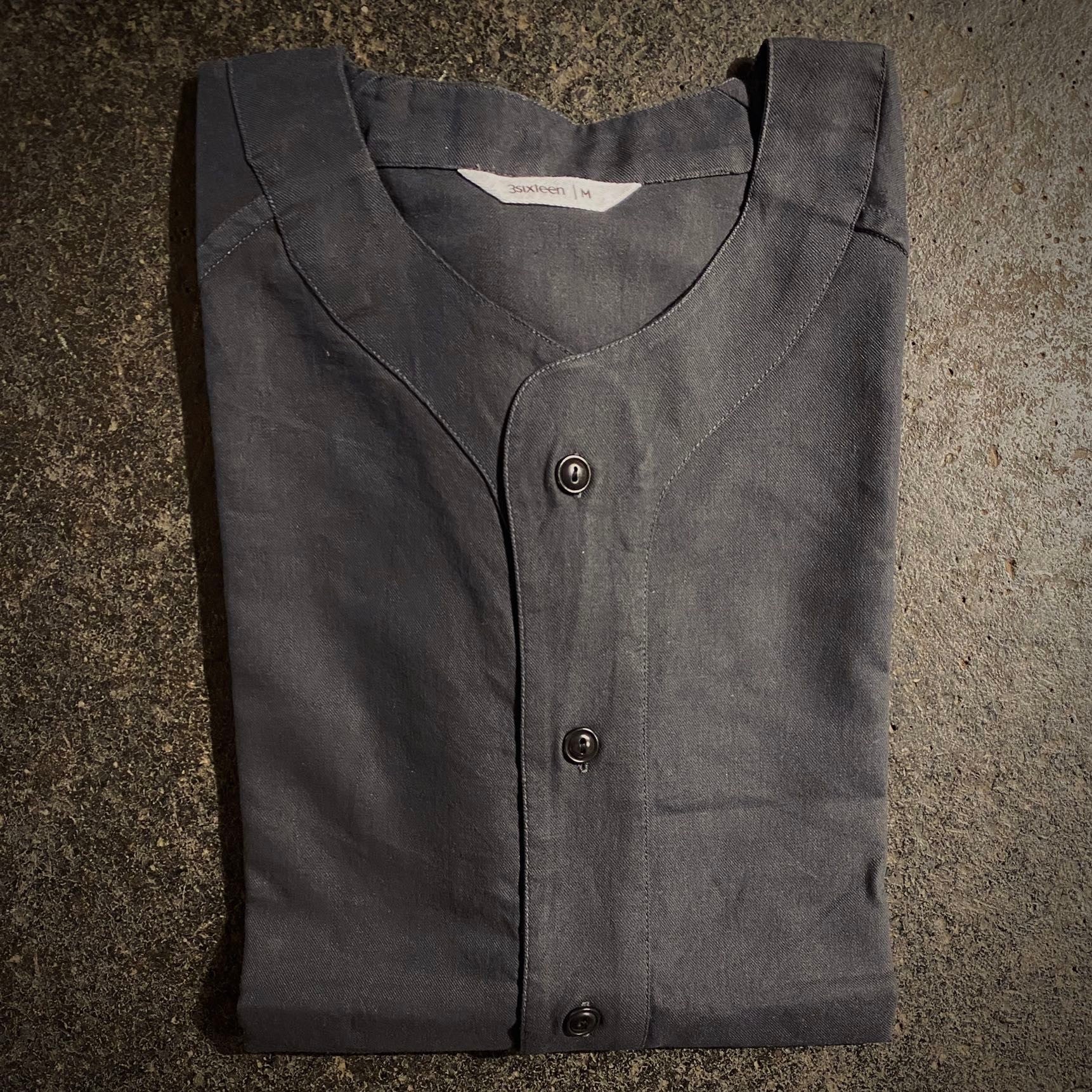 3sixteen | Baseball Shirt | Smoke