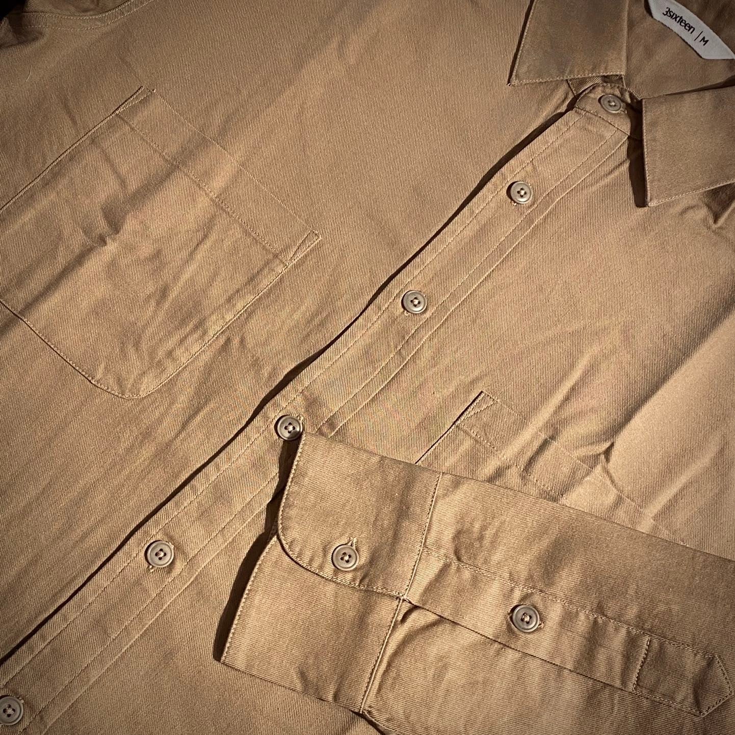 3sixteen | Mechanic Shirt | Sand