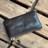Kobashi Studio | Zippered Wallet Black | W650BK
