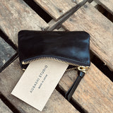 Kobashi Studio | Zippered Wallet Black | W650BK