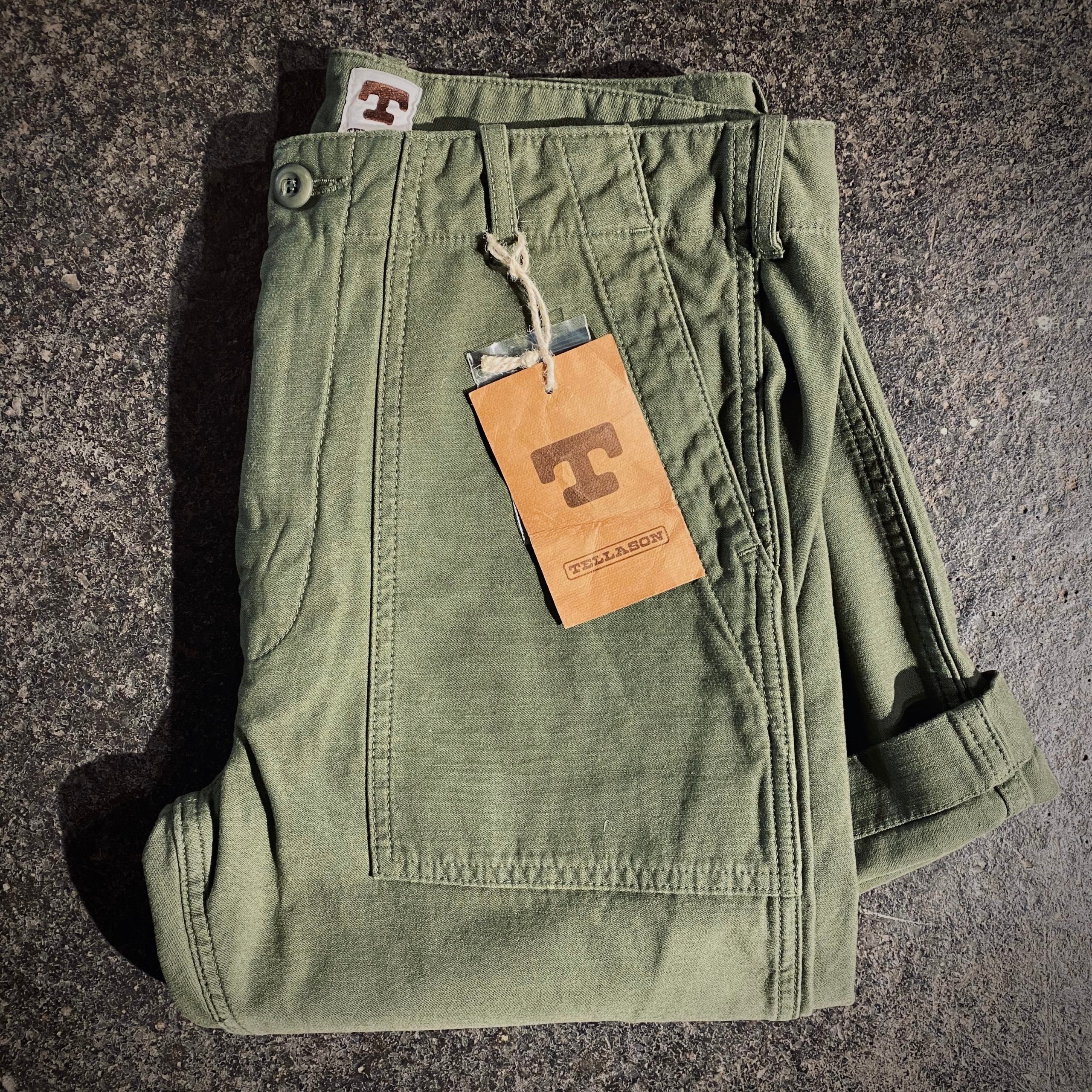 Tellason | Fatigue Pants | Olive