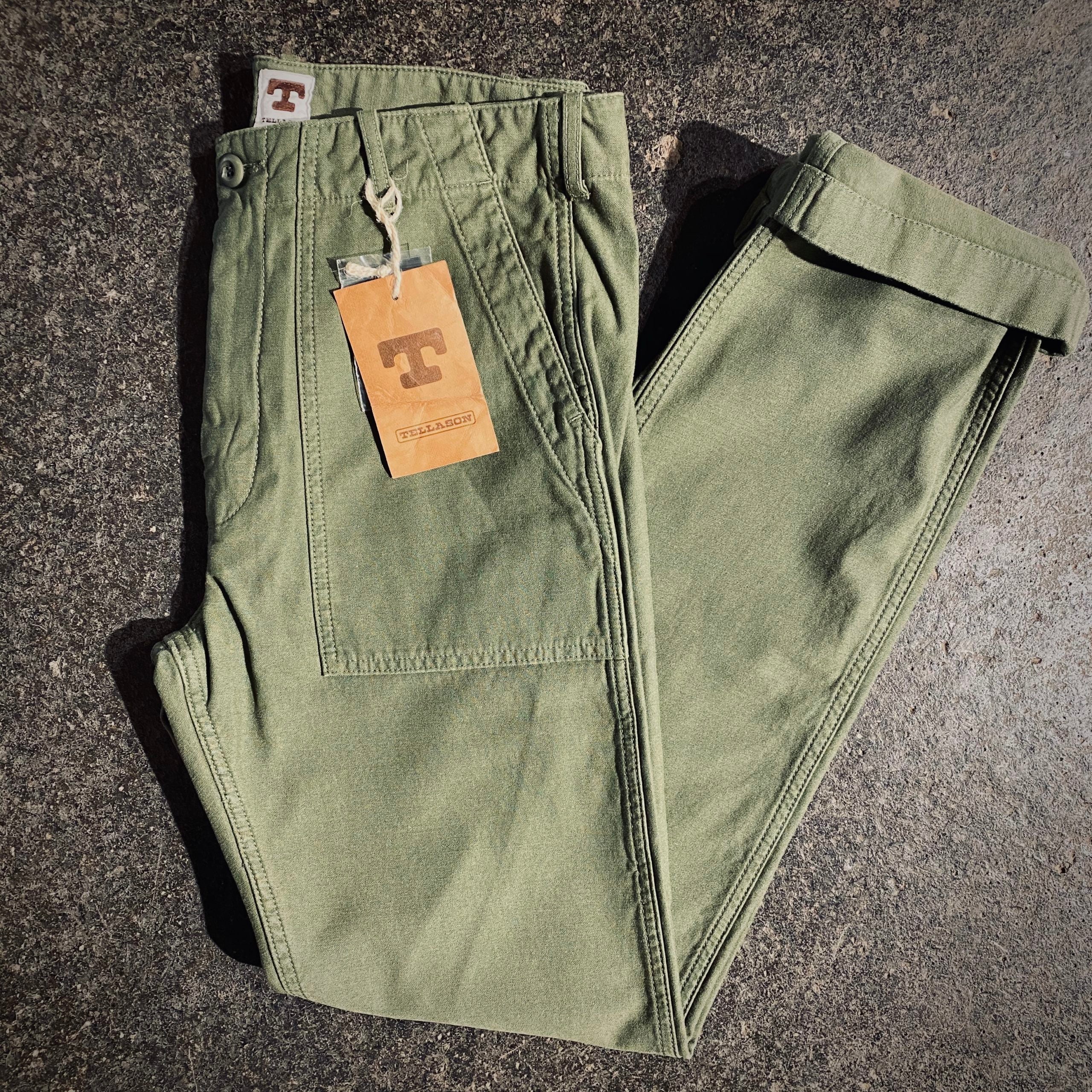 Tellason | Fatigue Pants | Olive