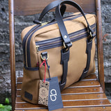 Croots | BT02 | British Twill Laptop Bag | Tan