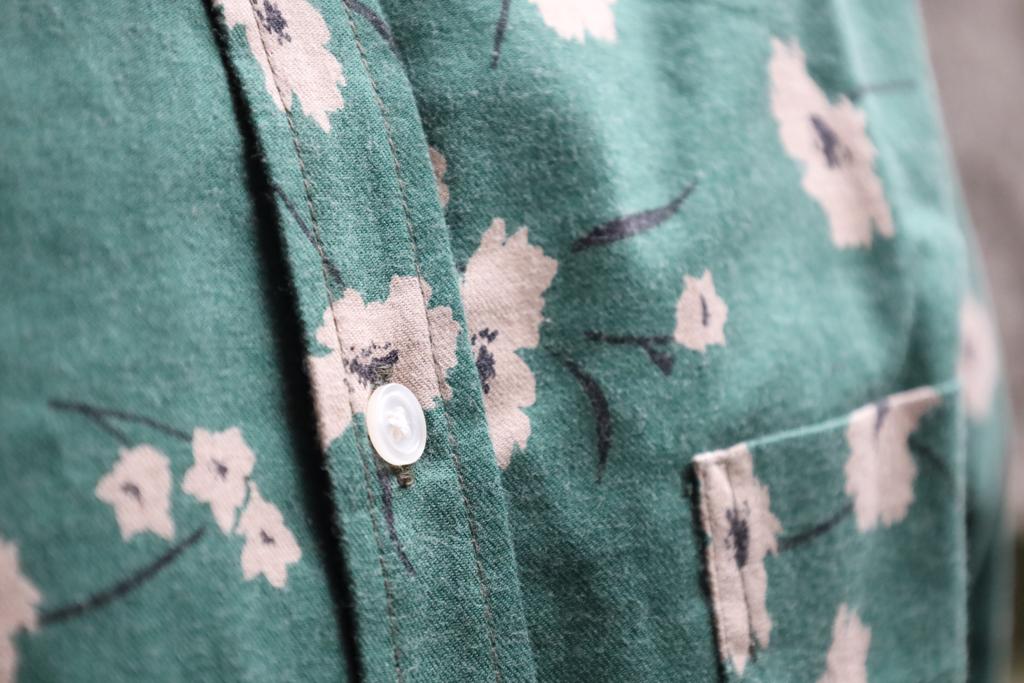 RGT | 2613 | Oxford Shirt | emerald floral