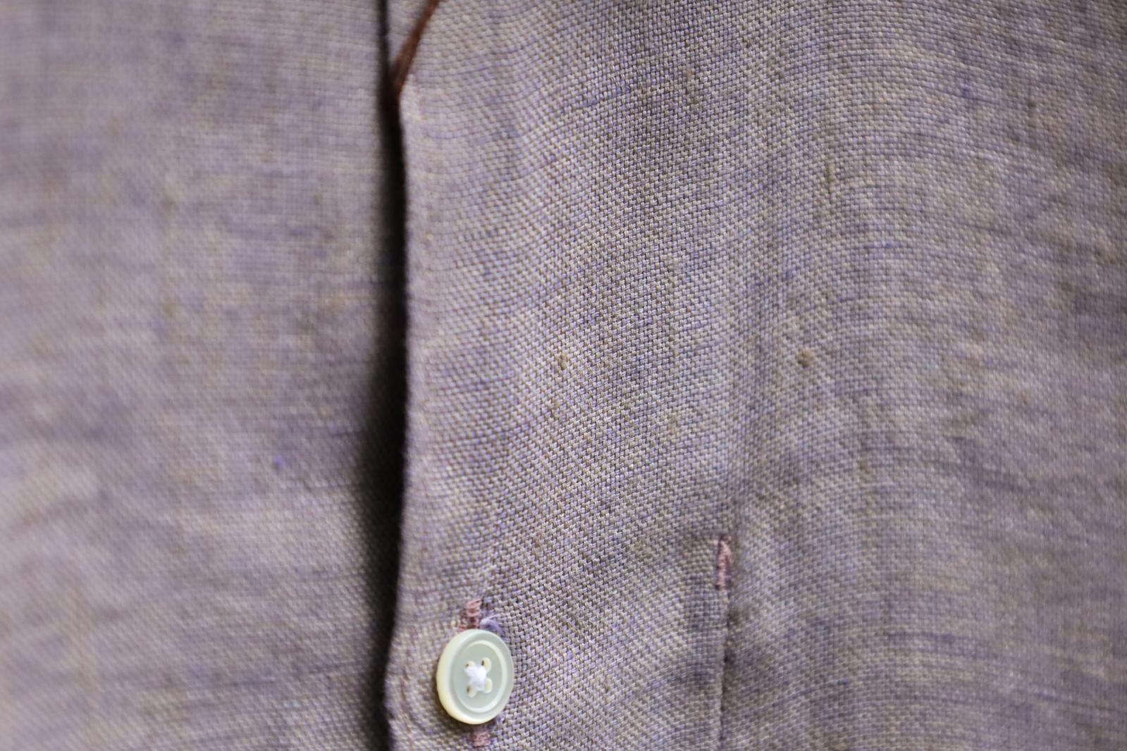 Delikatessen | Feel Good Shirt | D715 / IT60 | Structural Purple Linen