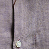 Delikatessen | Feel Good Shirt | D715 / IT60 | Structural Purple Linen