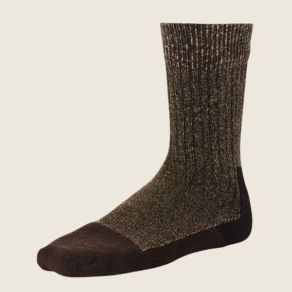 Red Wing | Socks | Deep Toe-Capped Wool | 97640 | Brown