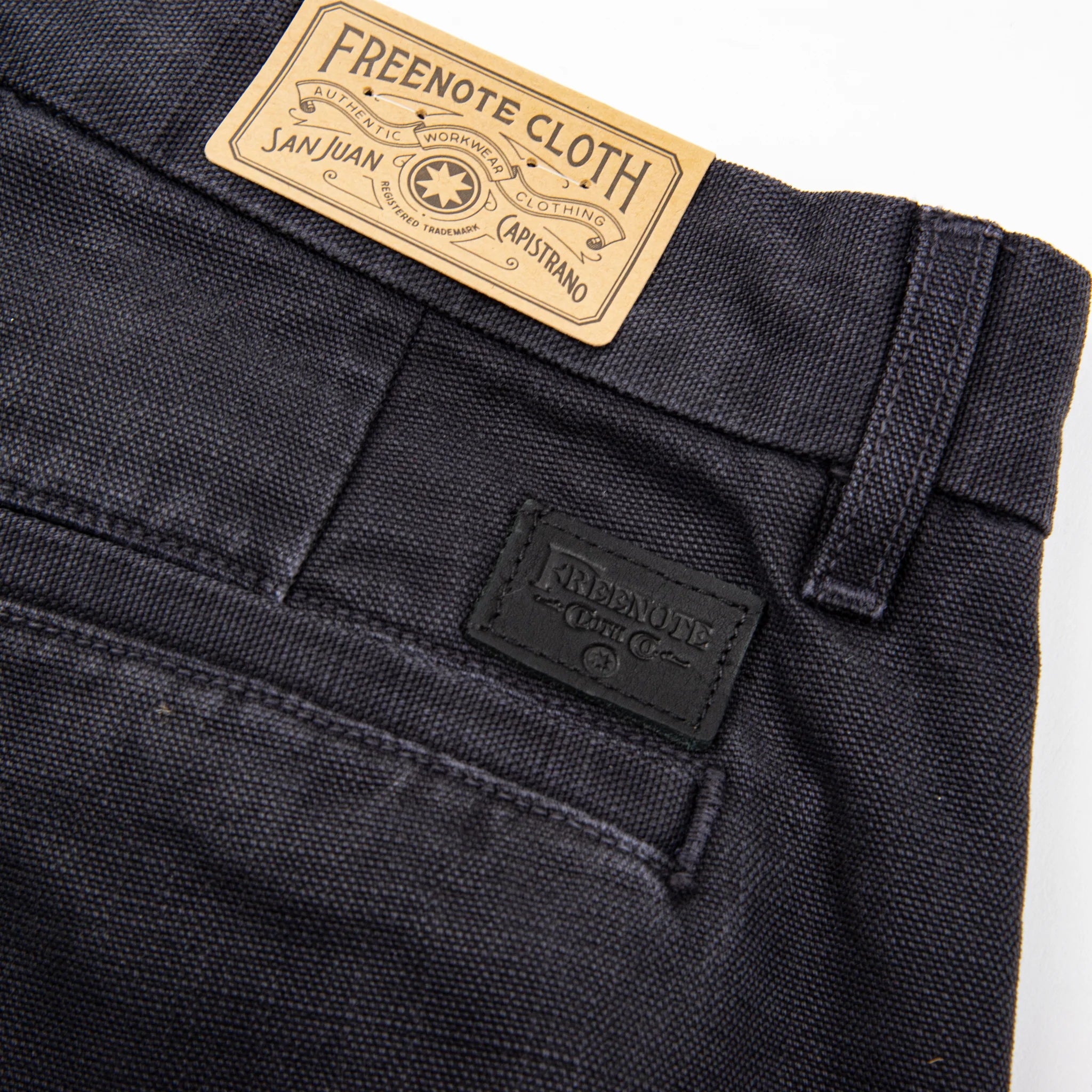 Freenote | Workers Chino Slim Straight | 14 oz | Black