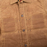 Freenote | RJ-1 Rust | Riders Jacket | Waxed Canvas | Rust | Black Lining