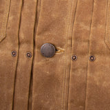 Freenote | RJ-1 Rust | Riders Jacket | Waxed Canvas | Rust | Brown Lining