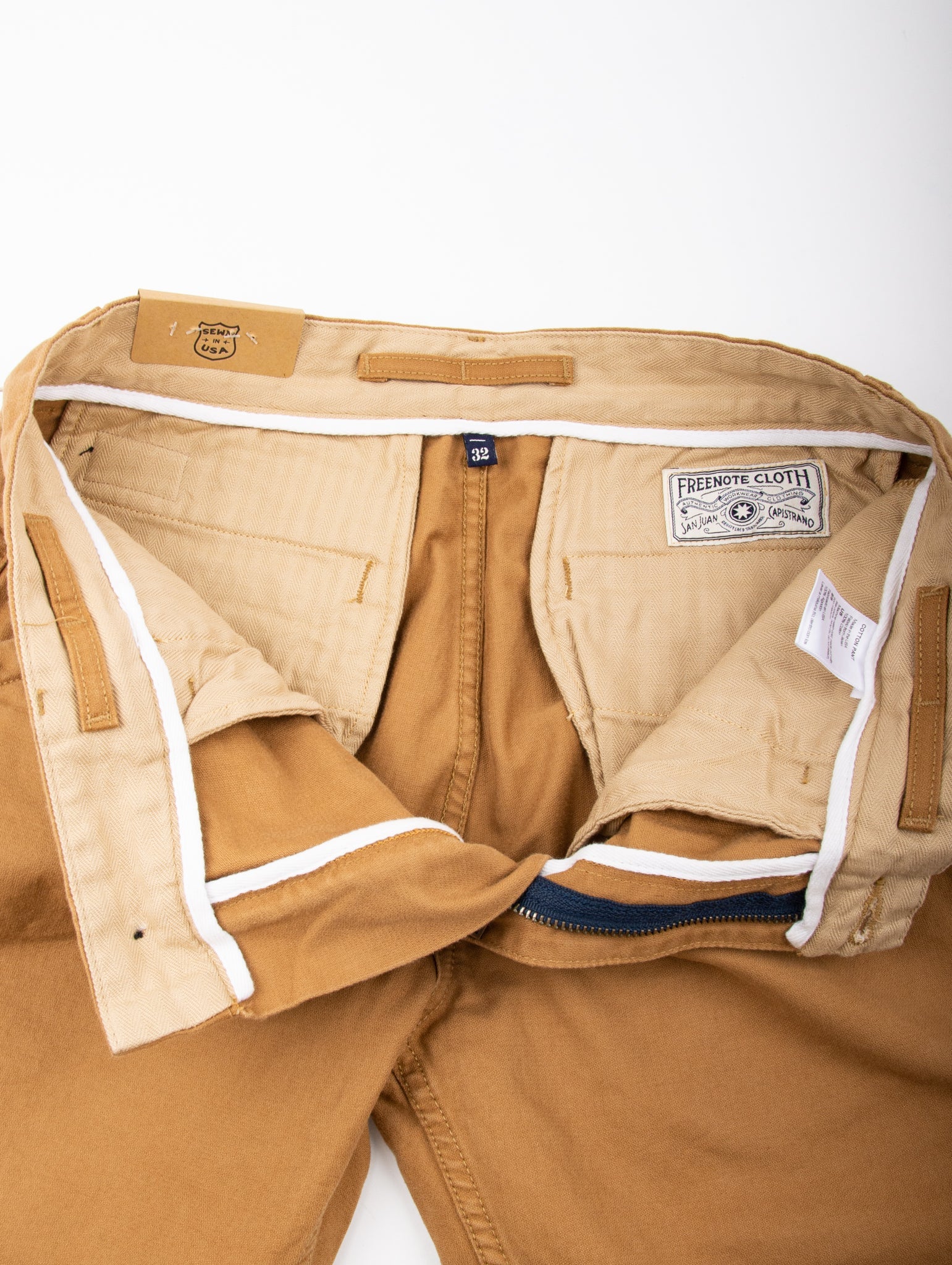 Freenote | Workers Chino Slim Straight | Khaki