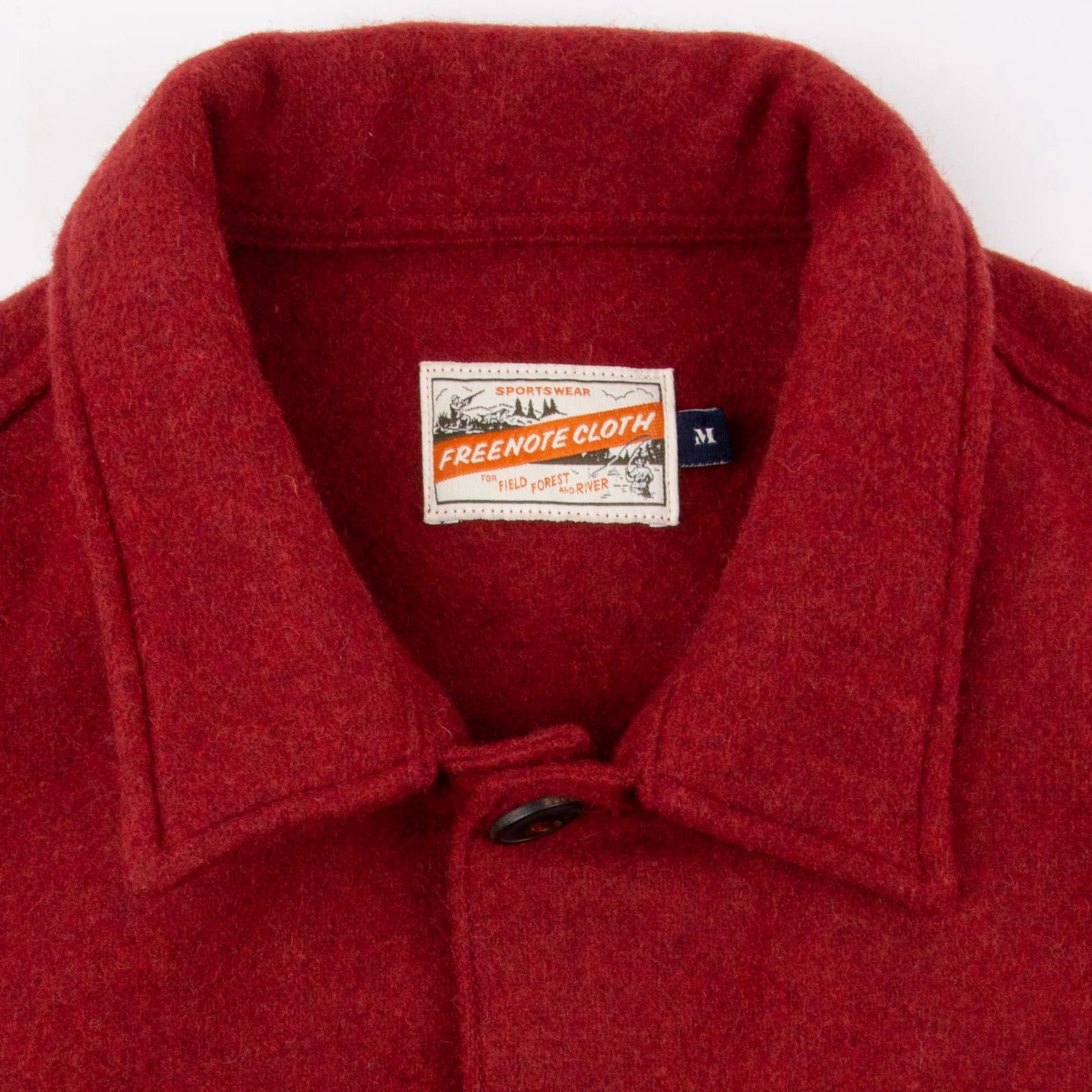 Freenote | midway wool cpo | red